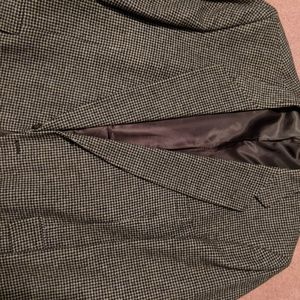 Mens tweed cashmere jacket
